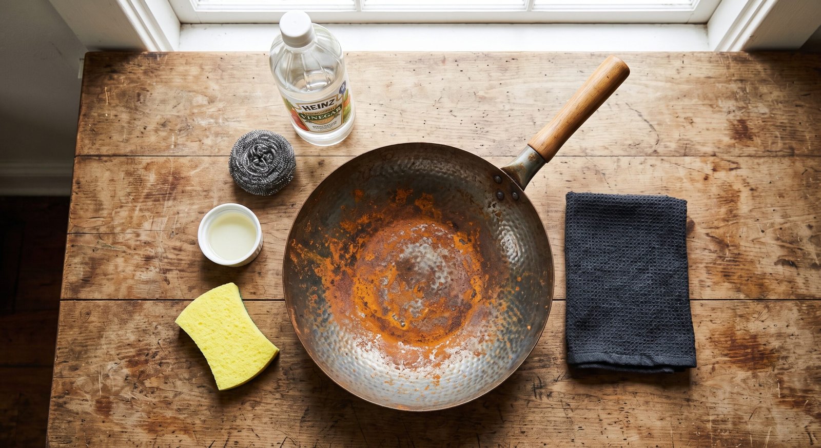 Cookware How to Remove Rust From an Old Carbon Steel Wok