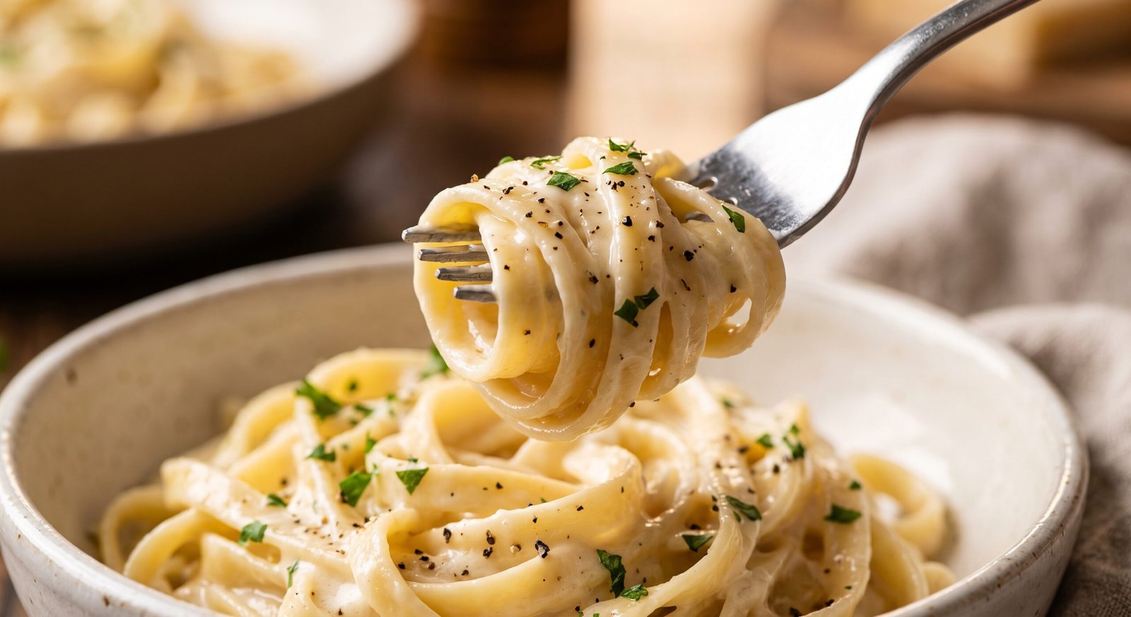 Easy Creamy Garlic Pasta Without Heavy Cream