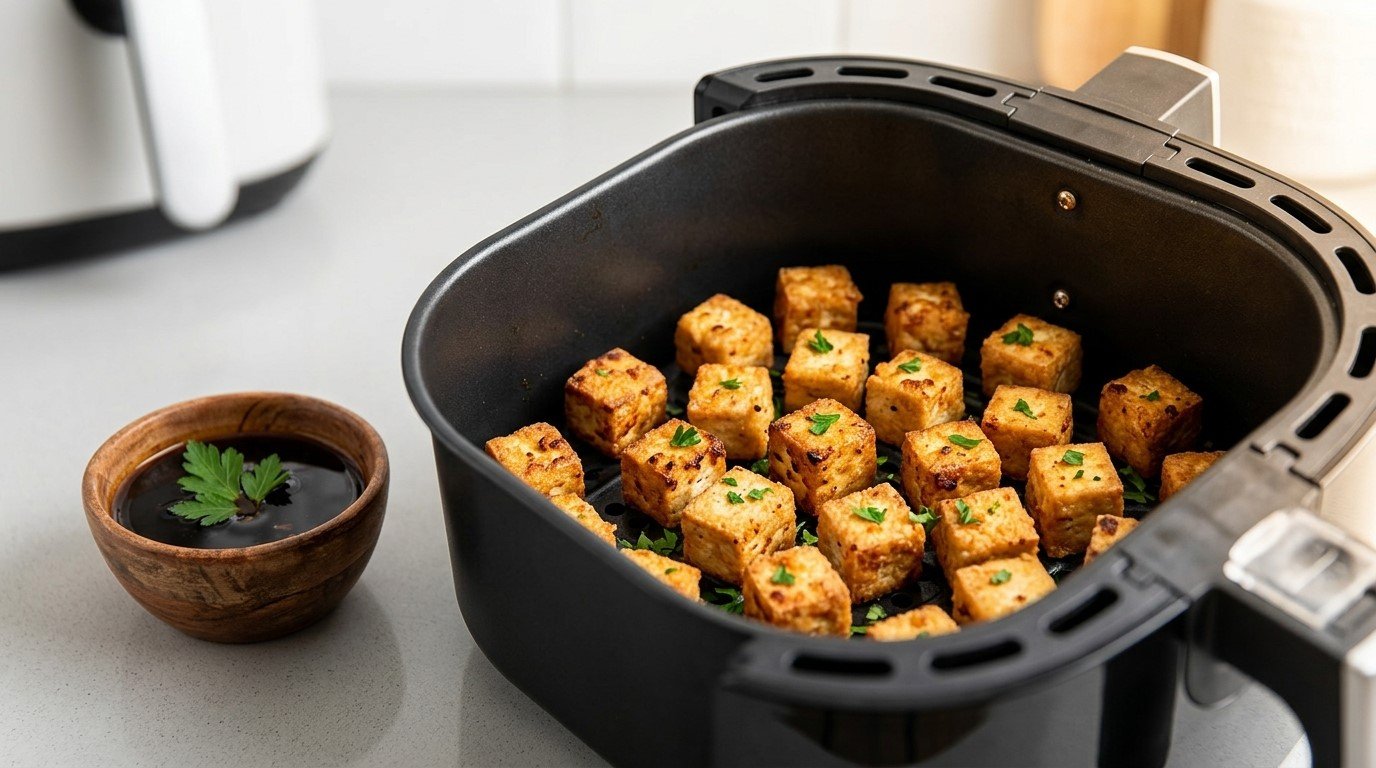 How to Make Crispy Air Fryer Tofu Without Cornstarch