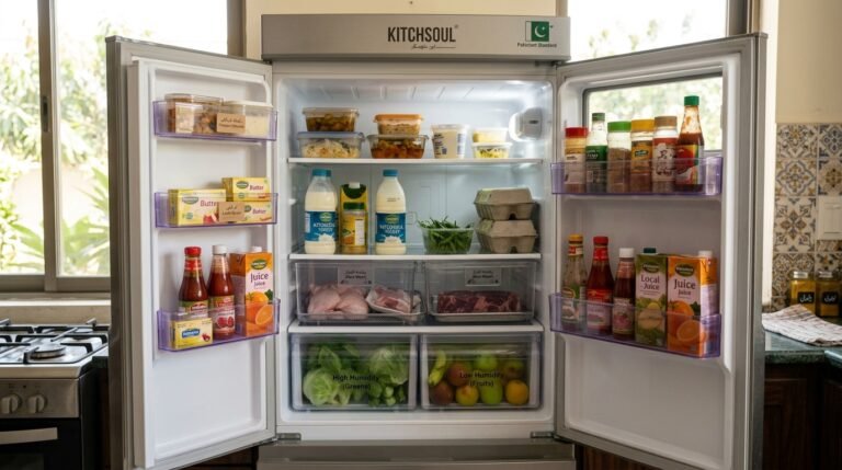 arrange your fridge to prevent food waste