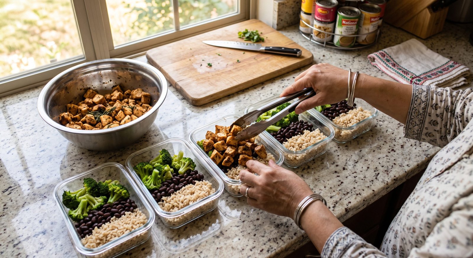 high-protein lunch prep under $20