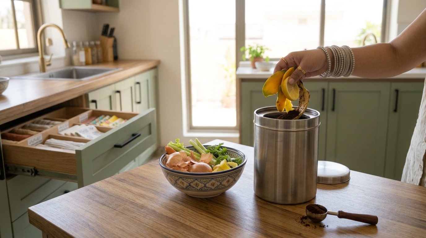zero waste kitchen tips for beginners